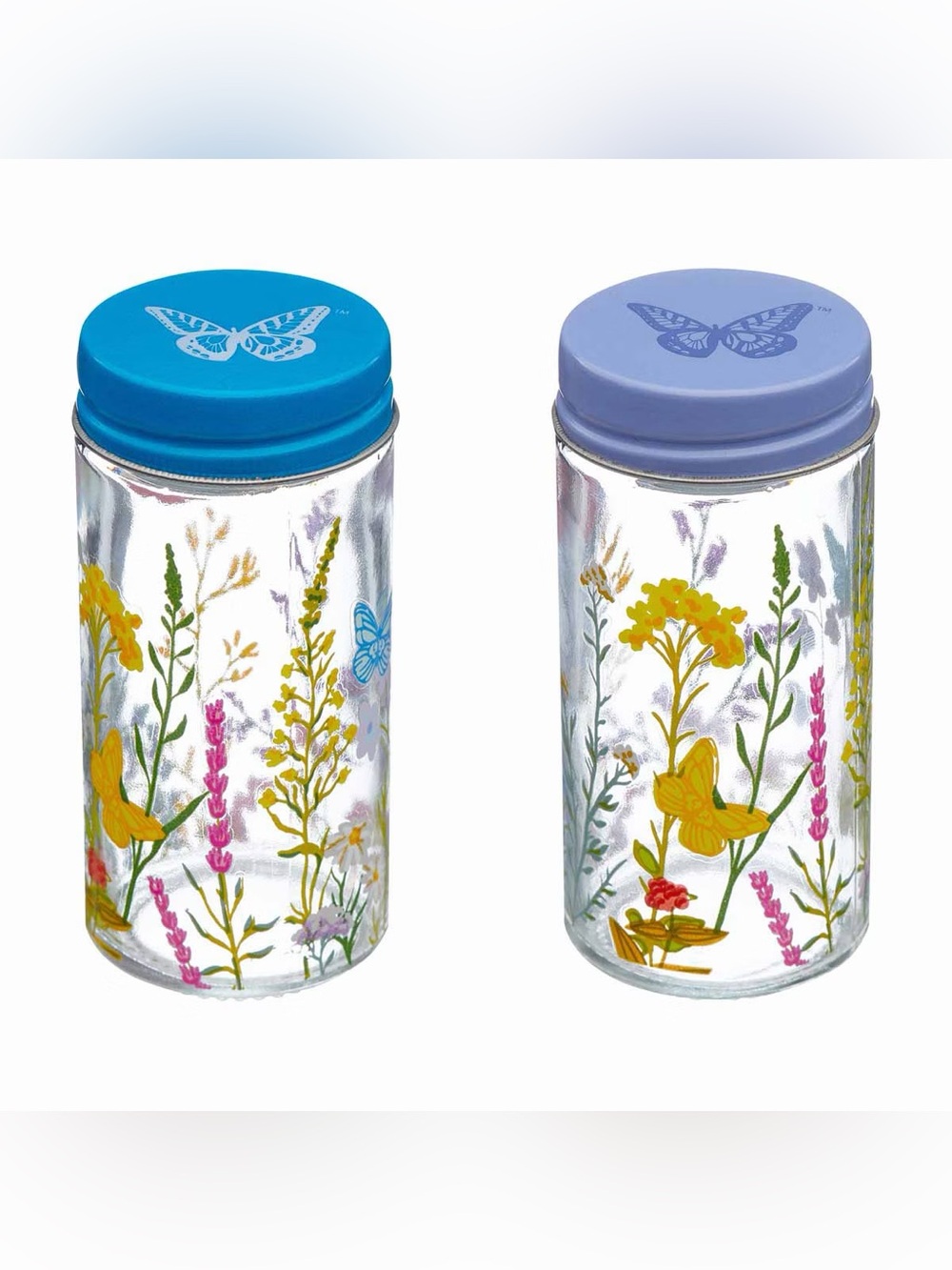 Dolly Parton Spring Butterfly Floral Spice Jars